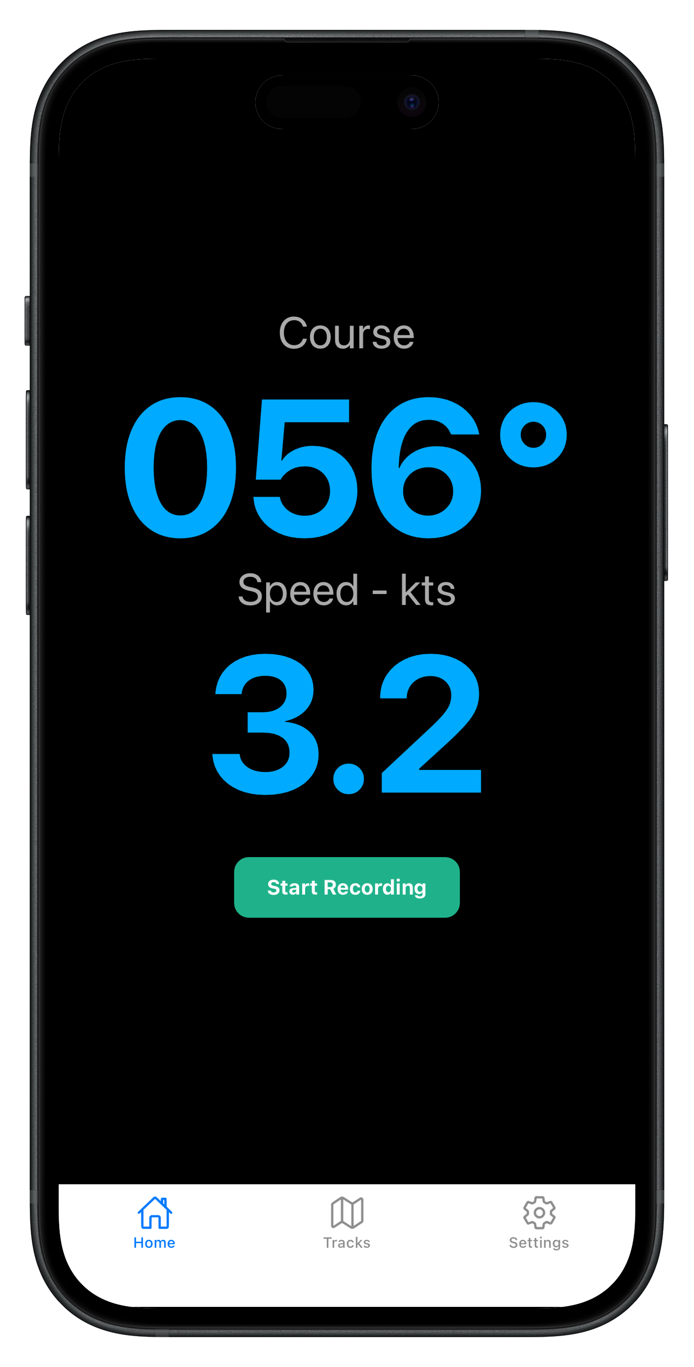 BoatSpeed App Screenshot