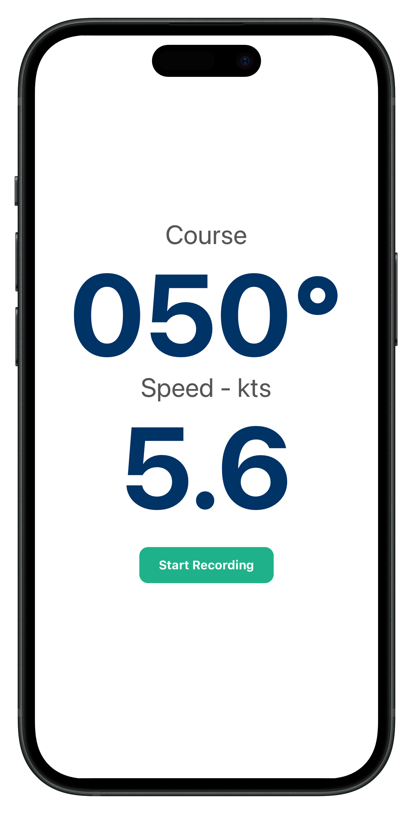 BoatSpeed App Screenshot